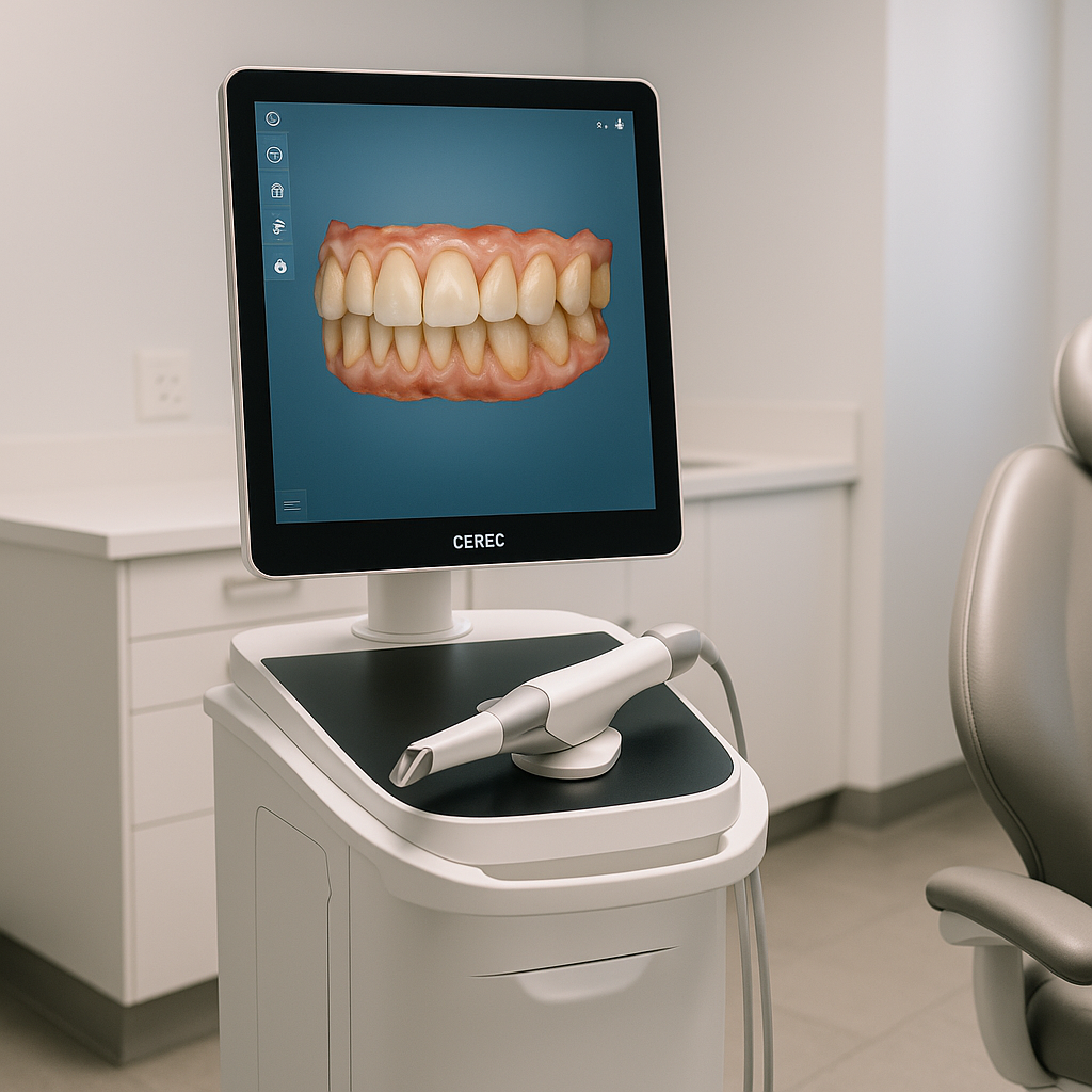 Glendale dental care technology CEREC iTero 3D scanner